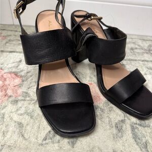 ALDO Black Block Heel Sandals